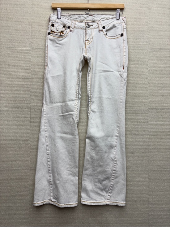True Religion Denim - True Religion | 27 Women’s White Jeans - Classic Clean Style